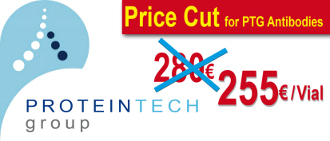 Price Cut for PTG Antibodies