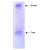 Coommassie stained gel showing both free and HDL bound apoA-I eluted from a solid phase resin prepared using anti-Human apoLipoprotein A-I antibody. The resin was reacted with human serum prior to washing and elution of bound proteins. The gel was composed of 0.75% agarose in a native buffer system. Separation occurred at room temperature.