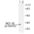Western blot (WB) analysis of p-BCL-XL (pSer62) antibody in extracts from 293 cells treated with UV.