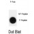 Dot blot analysis of anti-Phospho-S100A11 pTyr32 Antibody (Cat.#AP13011PU-N) on nitrocellulose membrane. 50ng of Phospho-peptide or Non Phospho-peptide per dot were adsorbed. Antibody working concentrations are 0.5ug per ml.