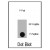Dot blot analysis of anti-INSR-pY1361 Pab (Cat#AP12631PU-N) on nitrocellulose membrane. 50ng of Phospho-peptide or Non Phospho-peptide per dot were adsorbed. Antibody working concentrations are 0.5ug per ml.
