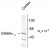 Figure 1. Western blot of 10 µg of rat cortex lysate showing immunolabeling of the ~53k Alpha-2 subunit of the GABAA-R.