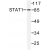 Western blot(WB) analysis of STAT1  antibody in extracts from COLO205 cells.