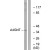 Western blot analysis of extracts from K562 cells, using A4GNT Antibody. The lane on the right is treated with the synthesized peptide.