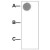 Dot Blot : 1 µg peptide was blot onto NC membrane (A-Phospho-AKT1 S473 ; B-AKT1 (Nonphospho) ; C : Non-related Phosphopeptide) was blotted by AKT1 ( phospho S473 ) polyclonal antibody ( Cat # PAB12600 ) at a 1 : 2000 dilution.