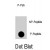 Dot blot analysis of AKT1 (phospho S473) polyclonal antibody ( Cat # PAB4918 ) on nitrocellulose membrane. 50 ng of Phospho-peptide or Non Phospho-peptide per dot were adsorbed. Antibody working concentrations are 0.5 µg/ml.