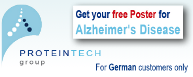 Free Alzheimer&rsquo;s disease signaling pathway poster for German customers