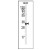 Western blot analysis of anti-EXOSC8 Antibody (C-term) (Cat.#AP12431PU-N) in HL60 cell line lysates (35ug/lane). EXOSC8 (arrow) was detected using the purified Pab.