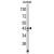 Western blot analysis of CECR5 Antibody (Center) (AP17940PU-N) in Jurkat cell line lysates (35ug/lane). CECR5 (arrow) was detected using the purified Pab.