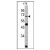 Western blot: AP20053PU-N Lamin B2 Antibody staining of Y79 cell line lysates (35 µg/lane). Lamin B2 (arrow) was detected using the purified Pab.