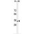 B3GNT4 Antaibody (Center) (Cat. #AP50328PU-N) western blot analysis in HL-60 cell line lysates (35µg/lane).This demonstrates the B3GNT4 antibody detected the B3GNT4 protein (arrow).