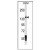 Western blot analysis using SF3B3 Antibody (C-term) Cat.-No AP53870PU-N in CEM cell line lysates (35ug/lane). This demonstrates the SF3B3 antibody detected the SF3B3 protein (arrow).