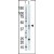 The anti-VRK1 Pab is used in Western blot to detect VRK1 in mouse lung tissue lysate (Lane 1) and HL-60 cell lysate (Lane 2).