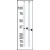 The anti-PRPS1/2/3 Pab is used in Western blot to detect PRPS1/2/3 in mouse kidney tissue lysate (Lane 1) and Hela cell lysate (Lane 2).
