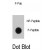 Dot blot analysis of anti-BRAF Phospho-specific Pab (Cat.#AP12928PU-N) on nitrocellulose membrane. 50ng of Phospho-peptide or Non Phospho-peptide per dot were adsorbed. Antibody working concentrations are 0.5ug per ml.